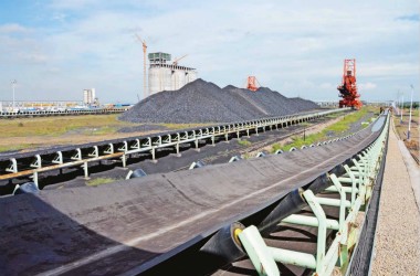 Стационарный ленточный конвейер для угольной шахты модели DTL